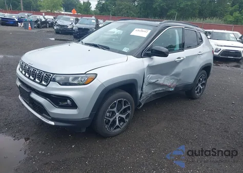 2024 Jeep Compass Limited 4X4 из США, поврежденный, VIN 3C4NJDCN1RT144271